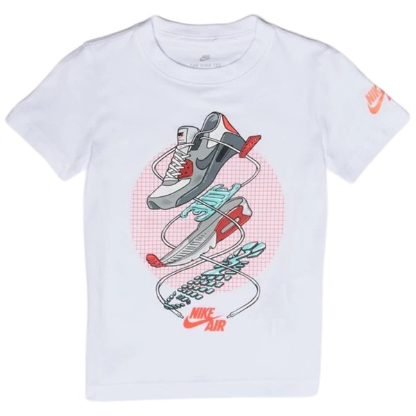 Nike Exploded Air Max Kids T-Shirt - White