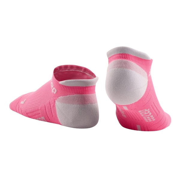 CEP No Show Running Socks 3.0 - Pink/Grey - Pink/Grey