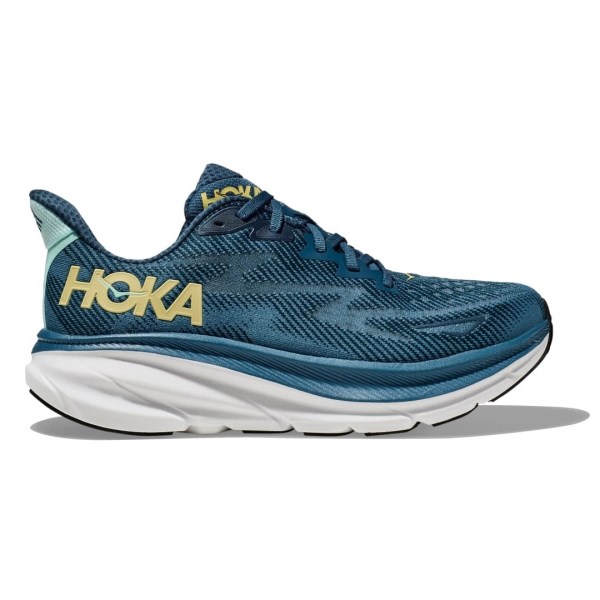 Hoka Clifton 9 - Mens Running Shoes - Midnight Ocean/Bluesteel | Sportitude