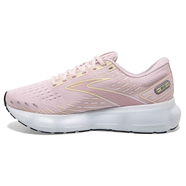 Brooks Glycerin 20 - Womens Running Shoes - Pink/Yellow/White