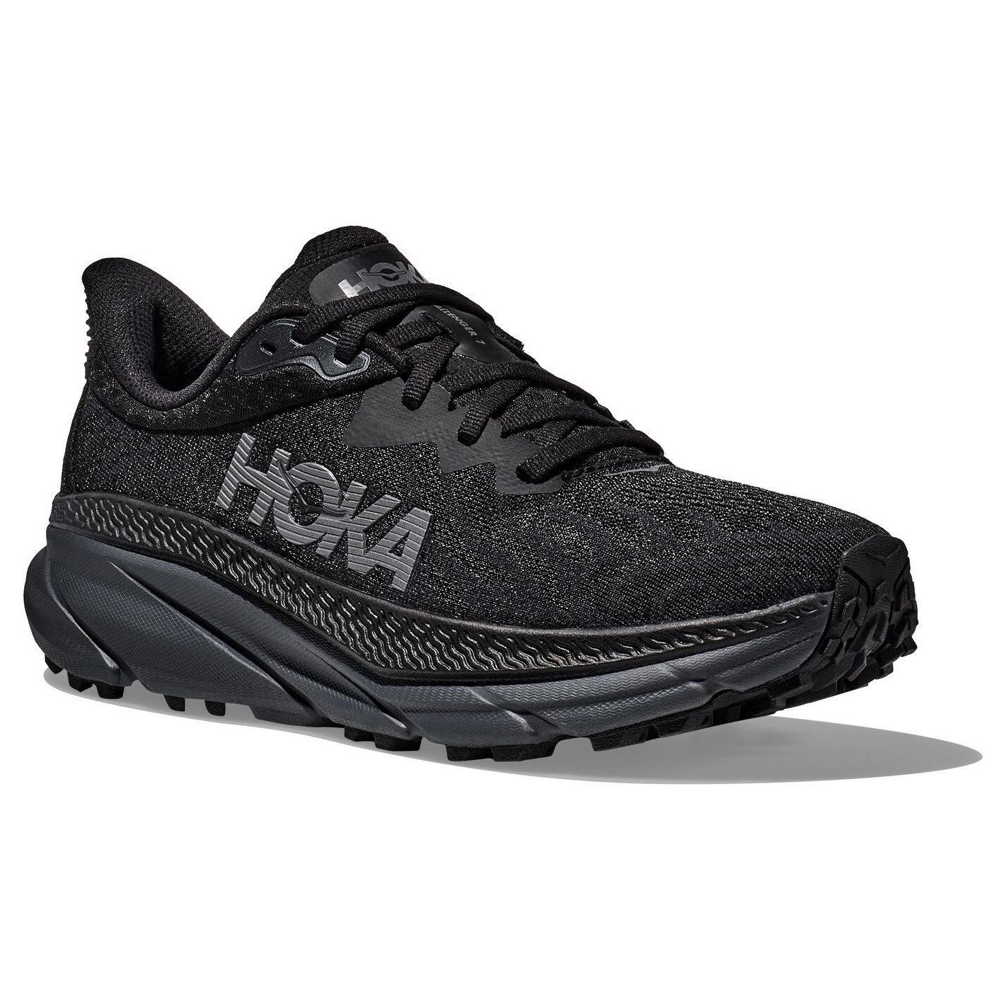 Hoka Challenger ATR 7 - Mens Trail Running Shoes - Black/Black | Sportitude