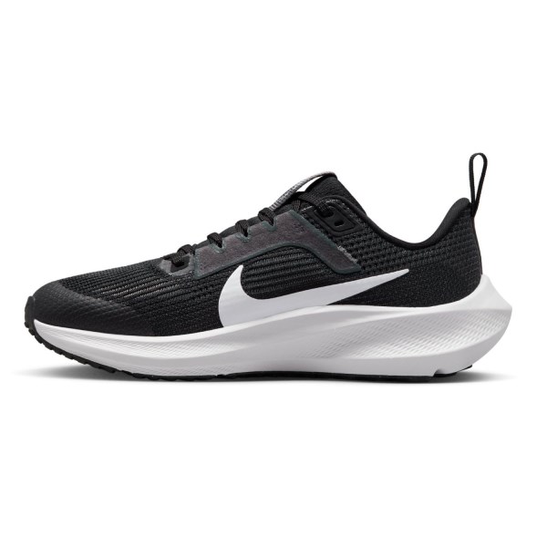 Nike Air Zoom Pegasus 40 GS - Kids Running Shoes - Black/White/Iron Grey