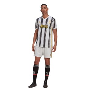 Adidas Juventus 2020/21 Home Soccer Jersey - White/Black