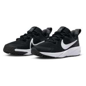 Nike Star Runner 4 Next Nature PS - Kids Running Shoes - Black/White/Anthracite