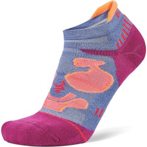 Balega Enduro No Show Womens Running Socks - Lavender/Pinkberry