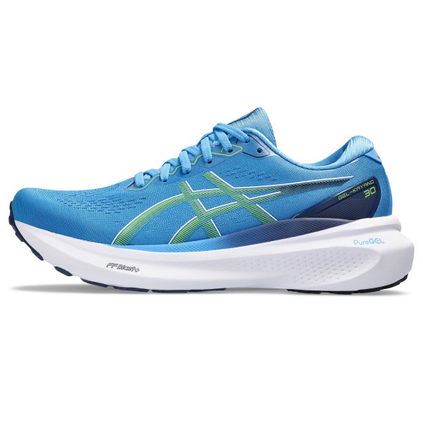 Asics Gel Kayano 30 - Mens Running Shoes - Waterscape/Electric Lime