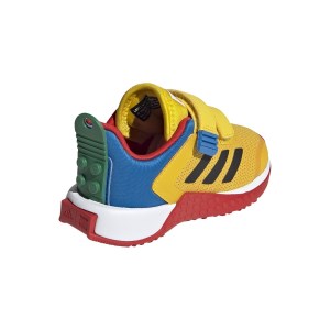 Adidas X Lego Sport CF - Toddler Sneakers - Yellow/Core Black/Red