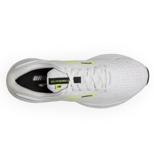 Brooks Glycerin GTS 19 - Mens Running Shoes - White/Nightlife/Black