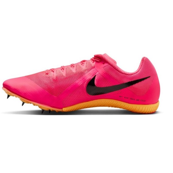 Nike Zoom Rival Multi - Unisex Track Running Spikes - Hyper Pink/Black Laser/Orange