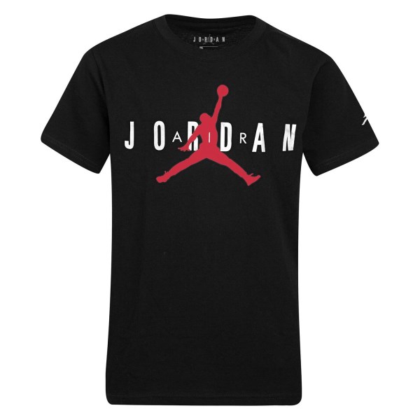 Jordan Air Graphic Youth Kids Basketball T-Shirt - Black