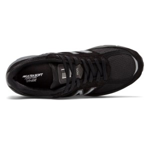 New Balance 990v5 - Mens Running Shoes - Black/Silver