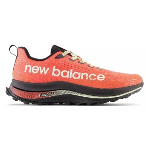 New Balance FuelCell SC Trail - Mens Trail Running Shoes - Neon Dragonfly/Black