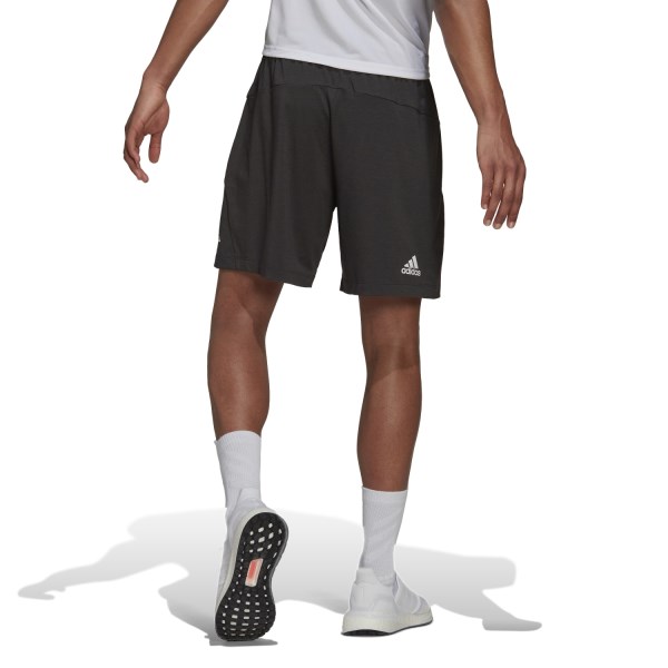 Adidas Train Icons 3-Bar 5 Inch Mens Training Shorts - Black