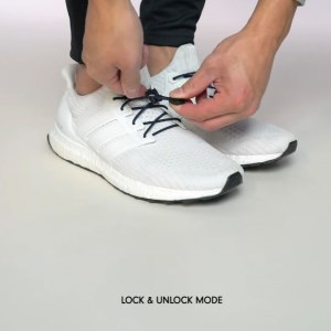 Xpand Quick-Release Shoe Laces - Solid White