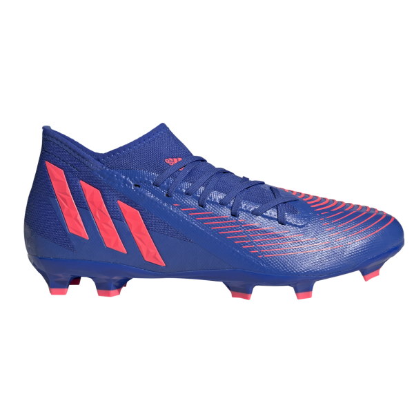 Adidas Predator Edge.3 - Firm Ground Mens Football Boots - High-Res Blue/Turbo