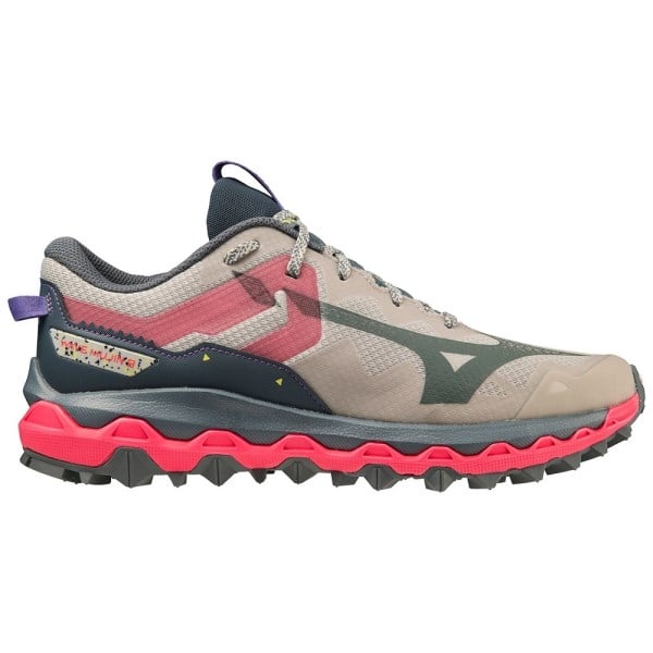 Mizuno Wave Mujin 9 - Womens Trail Running Shoes - Moonstruck/Ombre Blue/Stormy Weather