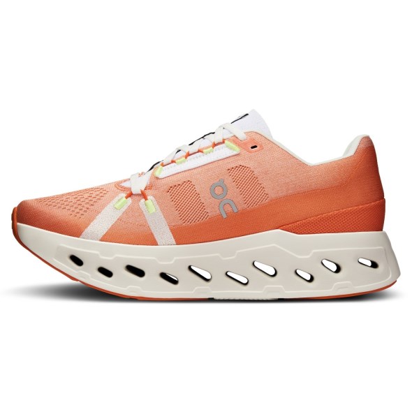 On Cloudeclipse - Womens Running Shoes - Flame/Ivory