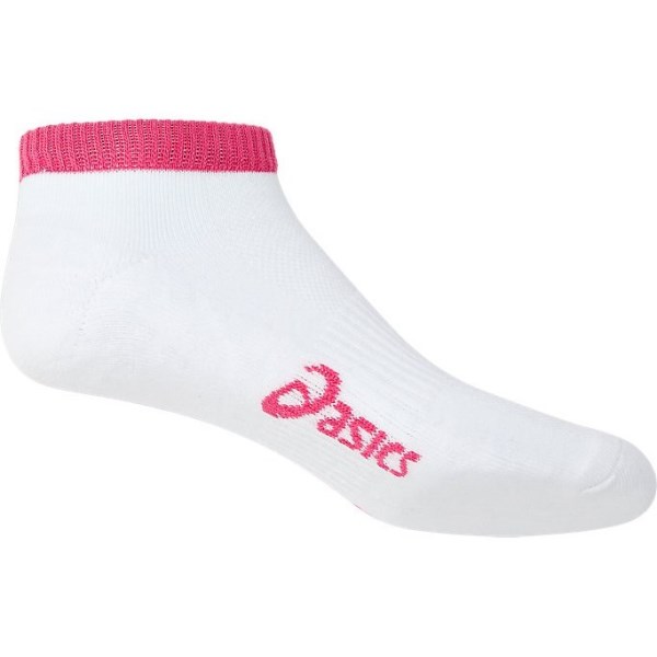 Asics Pace Low Socks - Brilliant White/Pink Cameo