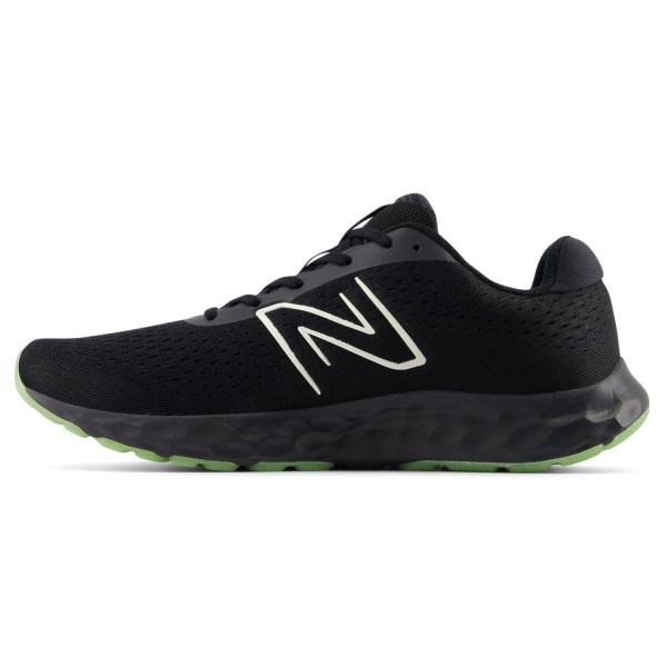 New Balance 520v8 - Mens Running Shoes - Black/Bleached Lime Glo/Phantom