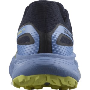 Salomon Glide Max TR - Mens Trail Running Shoes - Granda Sky/Dark Sapphire/Sunny Lime