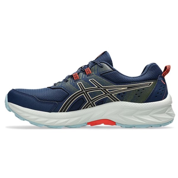 Asics Gel Venture 9 - Mens Trail Running Shoes - Night Sky/Feather Grey