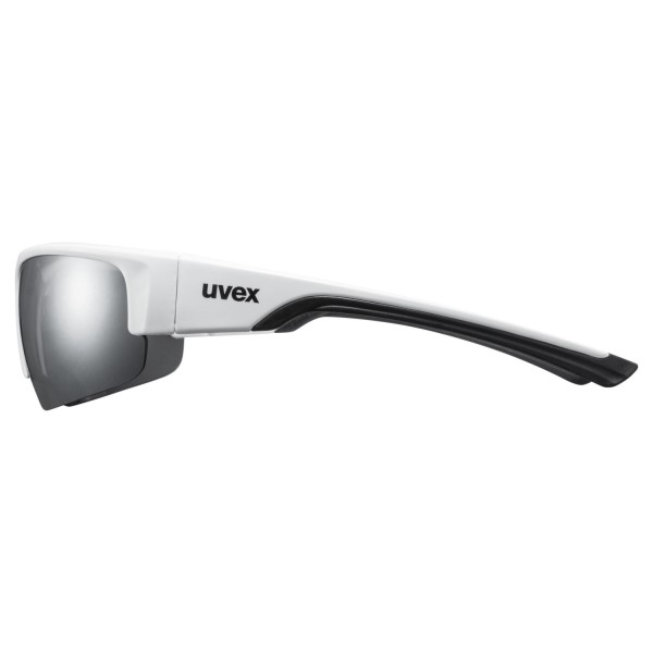UVEX Sportstyle 215 Sunglasses - White/Black