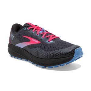 Brooks Divide 3 - Womens Trail Running Shoes - Ebony/Black/Diva Pink