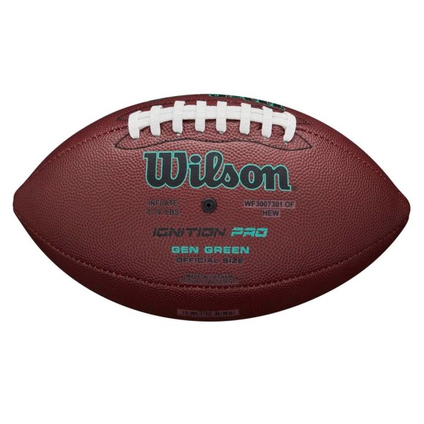 Wilson NFL Ignition Pro Eco Football - Brown