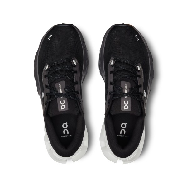 On Cloudflyer 5 - Mens Running Shoes - Black/White