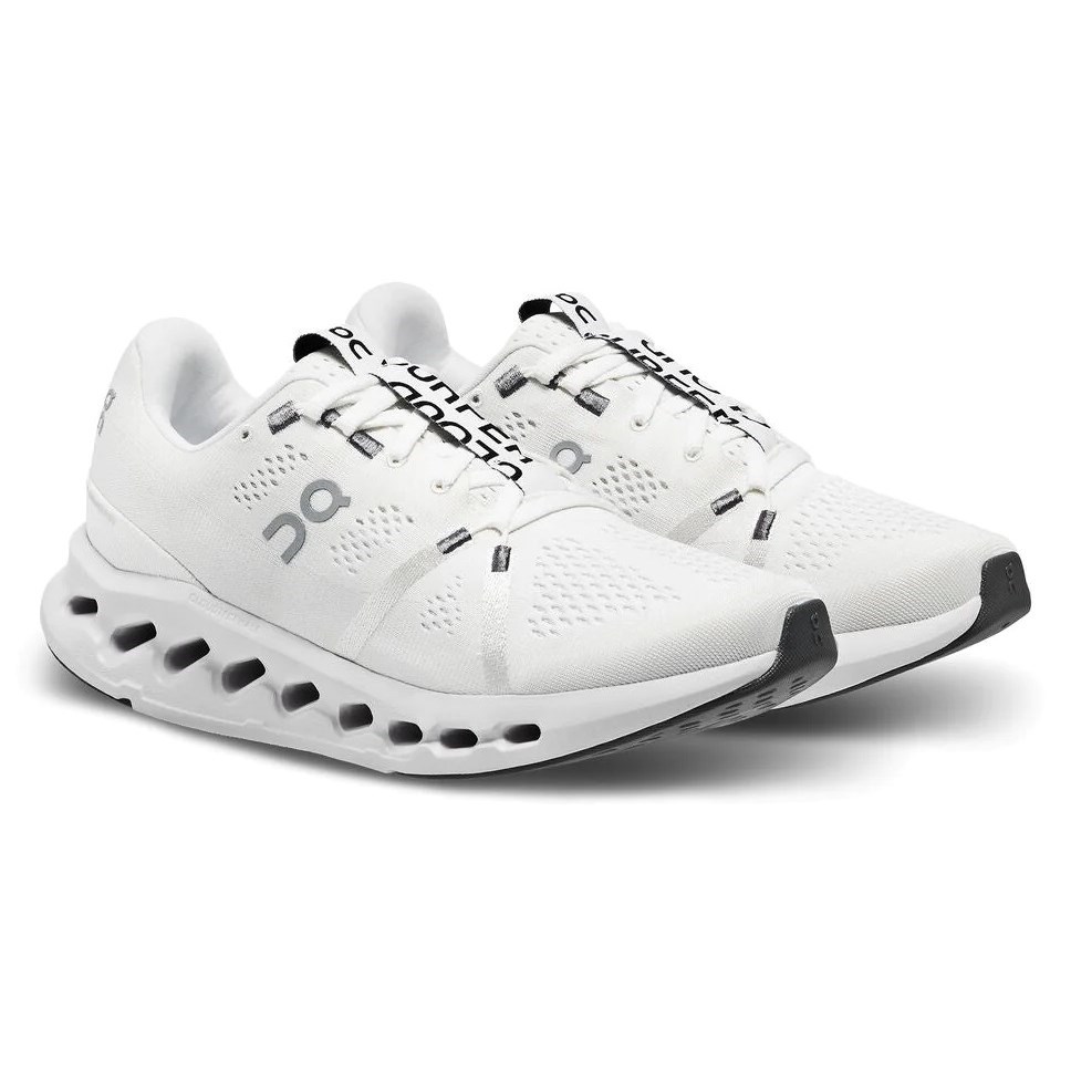 On Cloudsurfer 7 - Womens Running Shoes - White/Frost | Sportitude