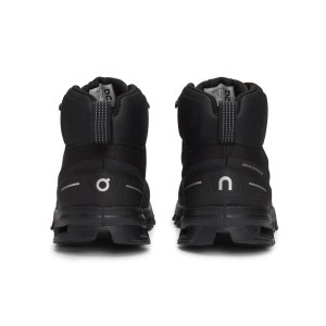 On Cloudrock Waterproof - Womens Hiking Shoes - All Black