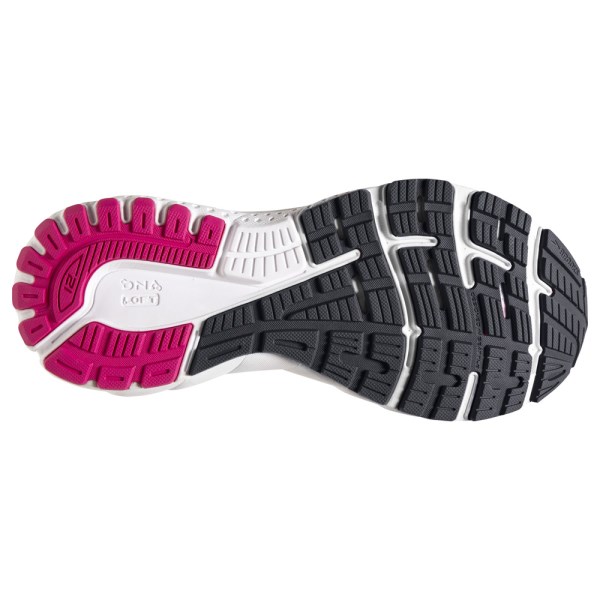 Brooks Adrenaline GTS 21 - Womens Running Shoes - Black/Raspberry Sorbet/Ebony