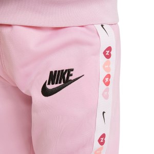 Nike Heart Taping Tricot Toddler Tracksuit Set - Pink/White/Black