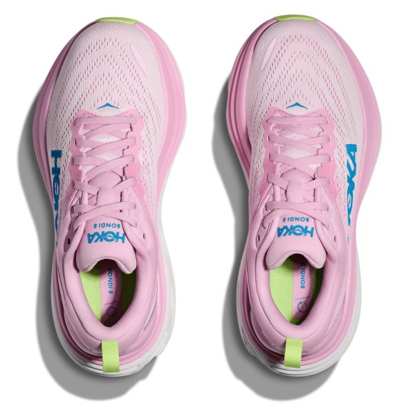 Hoka Bondi 8 - Womens Running Shoes - Pink Twilight/Waterpark