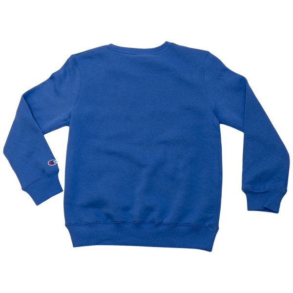 Champion Script Crew Kids Sweatshirt - Blue