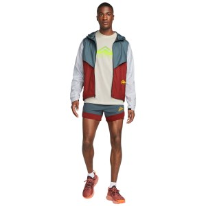 Nike Dri-Fit Mens Trail Running Shirt - Light Orewood Brown