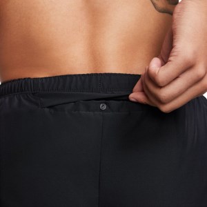 Nike Challenger Brief-Lined Mens Running Shorts - Black/Reflective Silver