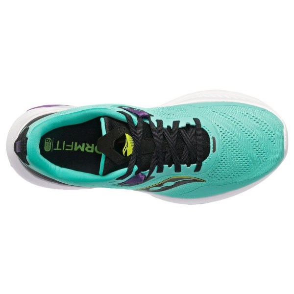 Saucony Guide 15 - Womens Running Shoes - Cool Mint/Acid