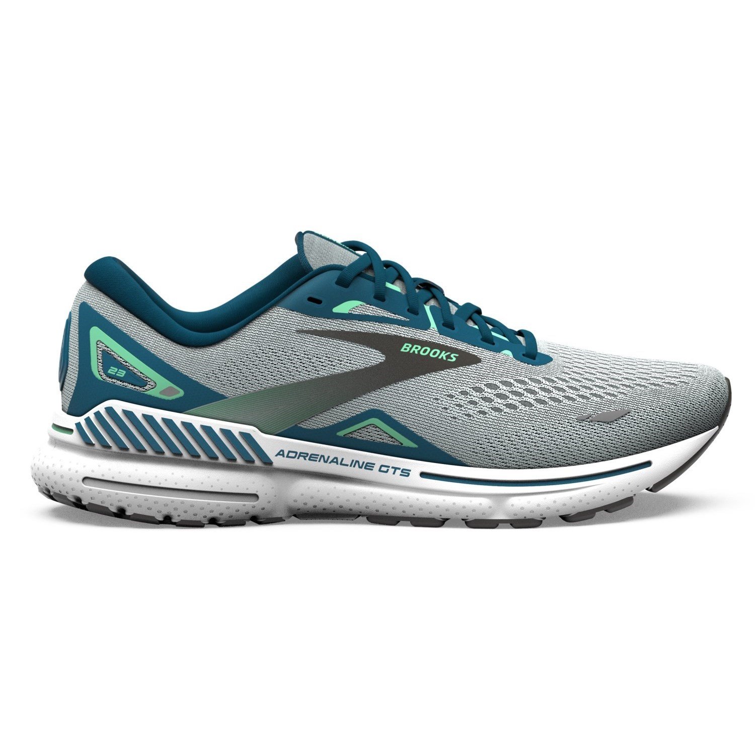 Brooks Adrenaline GTS 23 - Mens Running Shoes - Blue/Moroccan Spring ...