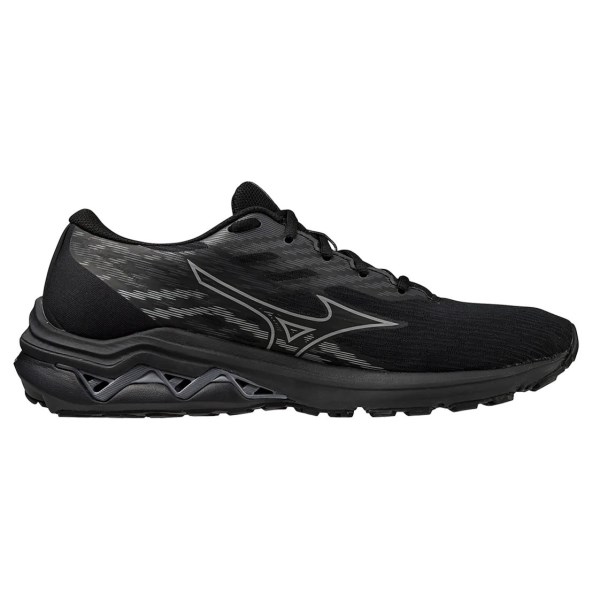 Mizuno Wave Equate 7 - Mens Running Shoes - Black/Metallic Grey