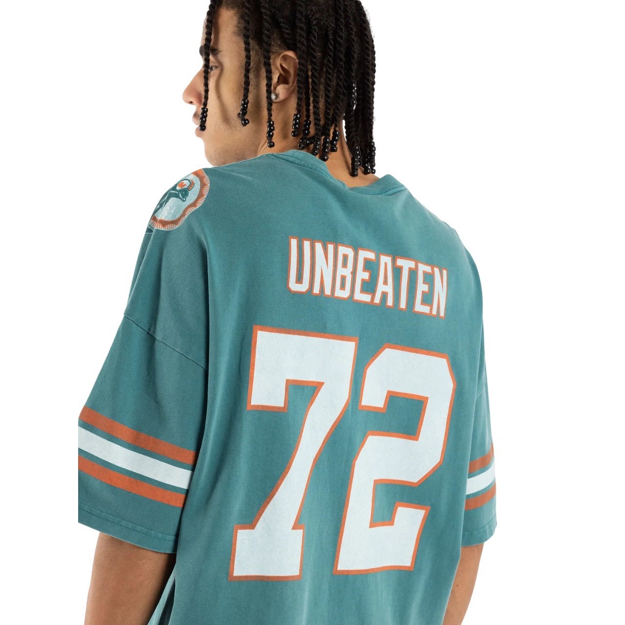 Mitchell & Ness Miami Dolphins Winners Fleece Short Faded Teal