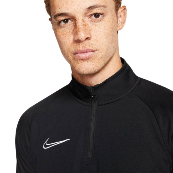 Nike Dri-FIT Academy Mens Soccer Drill Top - Black/White