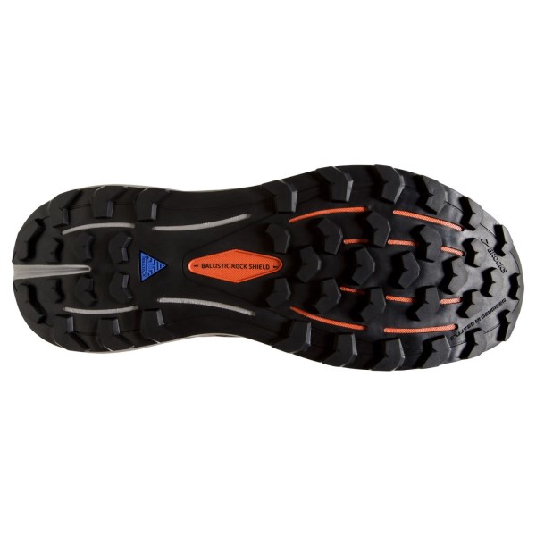 Brooks Cascadia 16 GTX - Mens Trail Running Shoes - Black/Ebony/Cinnabar