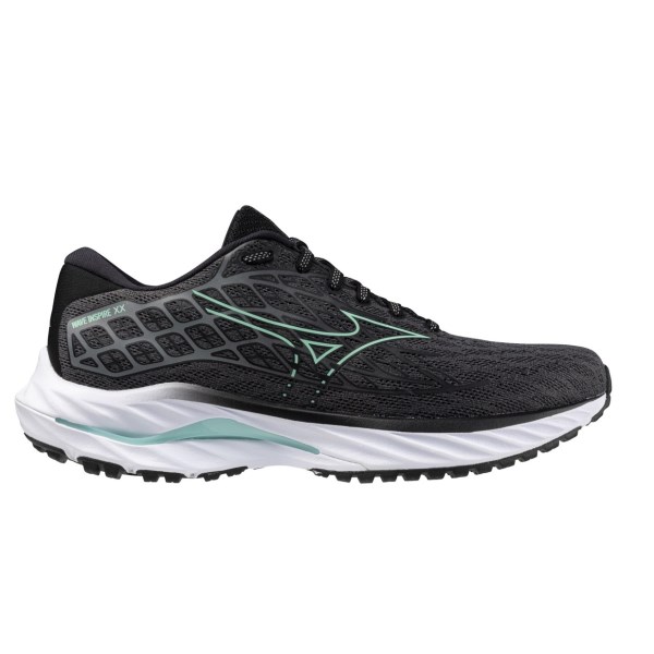 Mizuno Wave Inspire 20 - Womens Running Shoes - Iron Gate/Dusty Jade Green/Black