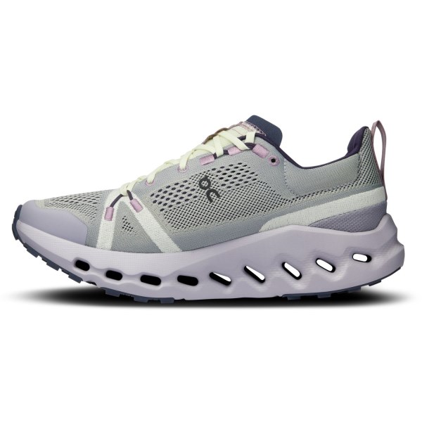 On Cloudsurfer Trail - Womens Trail Running Shoes - Seedling/Lilac