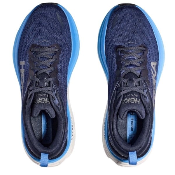 Hoka Bondi 8 - Mens Running Shoes - Outer Space/All Aboard