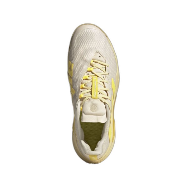 Adidas Barricade - Mens Tennis Shoes - Ecru Tint/Beam Yellow/Almost Yellow