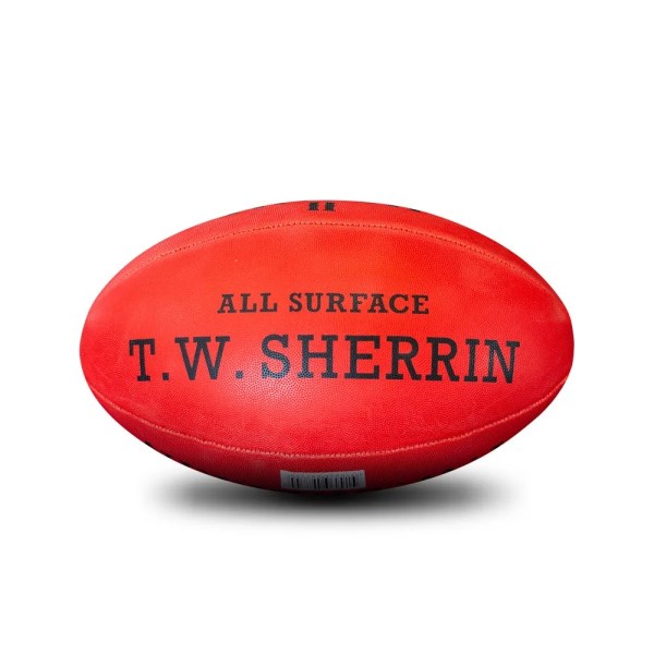 Sherrin Match II All Surface Football - Size 2 - Red