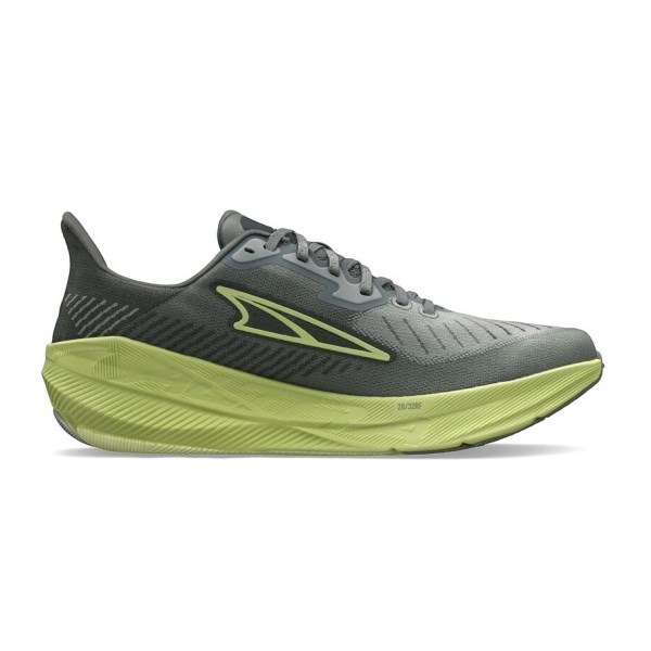 Altra Experience Flow - Mens Running Shoes - Grey/Green