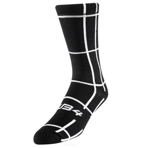 Sub4 Grid Unisex 3/4 Running Socks - Black